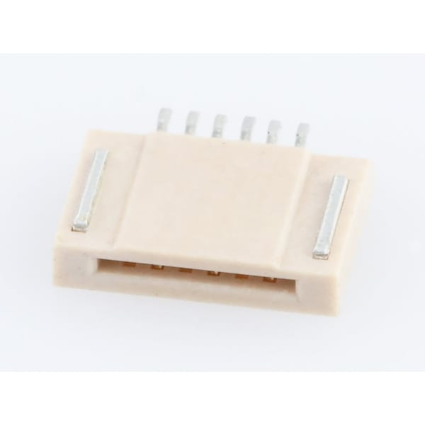 Molex 0.5 FPC Non-ZIF 6Ckt EmbsTp Pkg 51281-0694 - main
